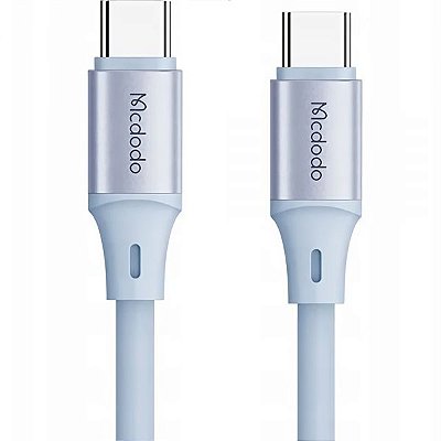 Cabo Usb-C Para Usb-C Mcdodo Ca-2214 65W - Azul 1.2 Metros