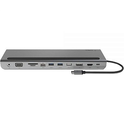 Hub Belkin Nc004Btsgy 11 En 1 Usb-C - Cinza