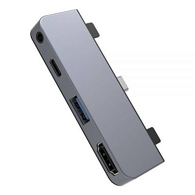 Hub Usb Hyper Hd319E Hyperdrive Para Ipad Pro 4 Em 1 - Cinza