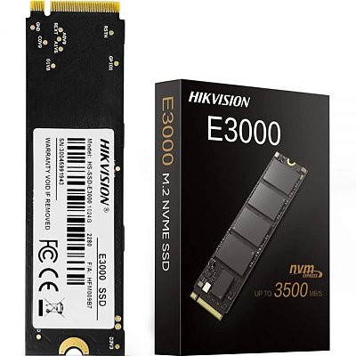 Ssd M.2 Nvme Hikvision E3000 3500/3090 Mb/S 1 Tb (Hs-Ssd-E3000/1024G)