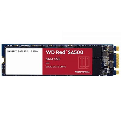 Ssd M.2 Sata Western Digital Wd Red Sa500 Nas 560-520Mb/S - 2 Tb (Wds200T1R0B)