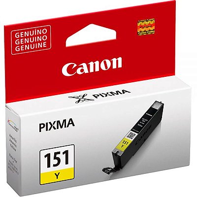 Cartucho De Tinta Canon Cli-151 - Amarelo