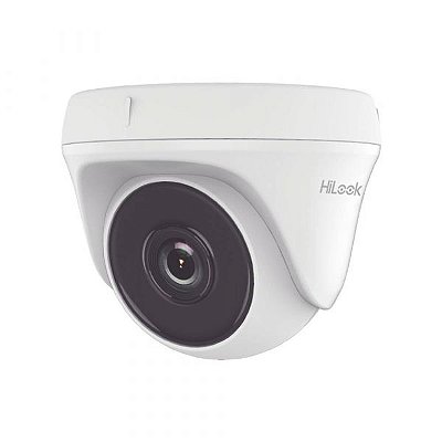 Câmera De Vigilância Hilook Domo Turbo Thc-T120-Pc 2.8Mm 1080P Interno - Branco/Preto