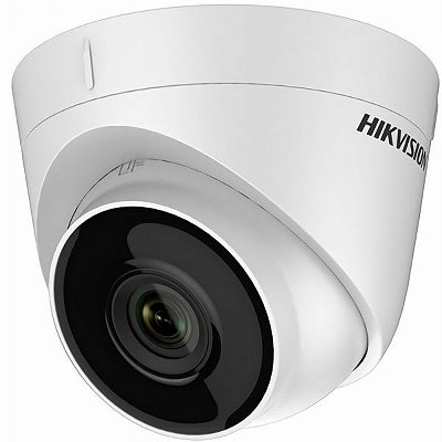 Câmera De Vigilância Ip Turret Hikvision Ds-2Cd1323G0-Iuf 2Mp 1080P - Branco/Preto
