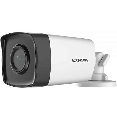 Câmera de Vigilância Hikvision Bullet DS-2CE17D0T-IT5F 3.6mm 1080p Externo - Branco/Preto