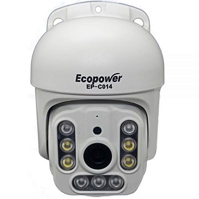 Câmera De Vigilância Ecopower Ep-C001 Hd Wi-Fi - Branco
