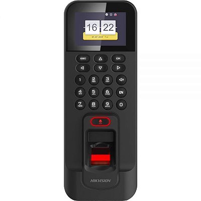 Relógio Marcador Biométrico Hikvision Ds-K1T804Bmf - Preto