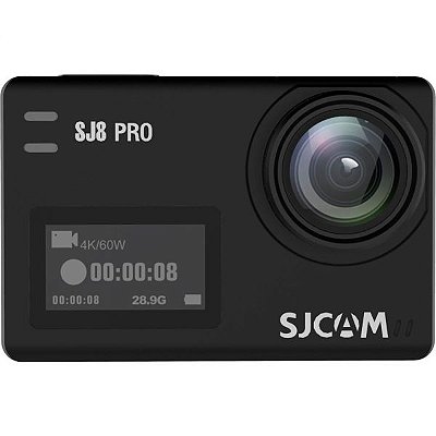 Câmera De Ação Sjcam Sj8 Pro 4K - Preto
