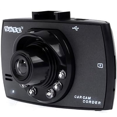 Câmera Para Carro Satellite A-Dvr021 Vga - Preto