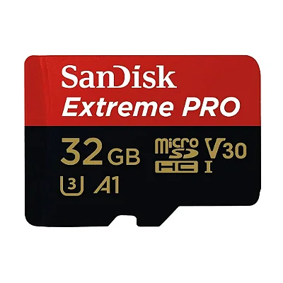 Cartão De Memória Micro Sd Sandisk U3 32Gb 100Mbs Extreme - (Sdsqxcg-032G-Gn6Ma)