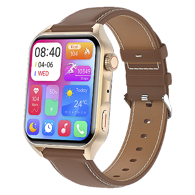 Relógio Smartwatch Blulory Glifo Ae 44Mm - Gold