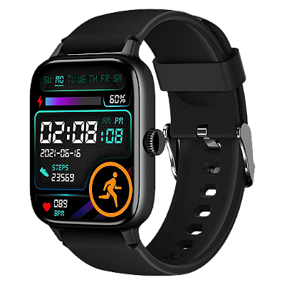 Relógio Smartwatch Blulory Glifo Rs4 45Mm - Preto