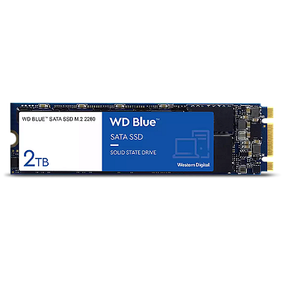 Ssd M.2 Western Digital Blue 2Tb / Sata 3 - (Wds200T2B0B)