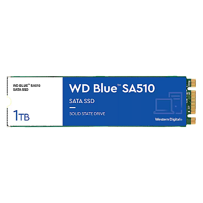Ssd M.2 Western Digital Sa510 Blue 1Tb / Sata 3 - (Wds100T3B0B)