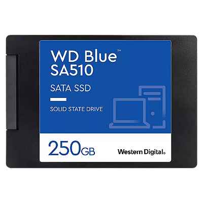 Ssd Western Digital Sa510 Blue 250Gb / 2.5" / Sata 3 - (Wds250G3B0A)