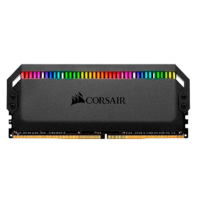 Memória RAM Corsair Dominator Platinum RGB 16GB (8GB*2) / DDR4 / 3600MHZ - (CMT16GX4M2D3600C18)
