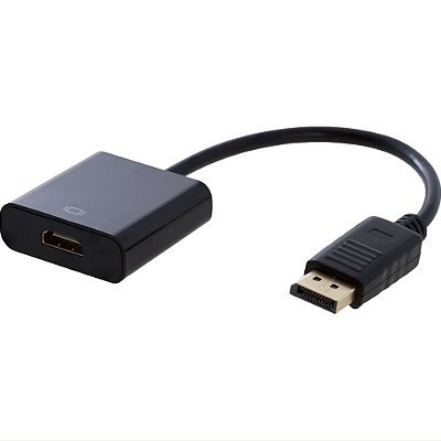 Adaptador Argom DisplayPort a HDMI - Preto (ARG-CB-0059)