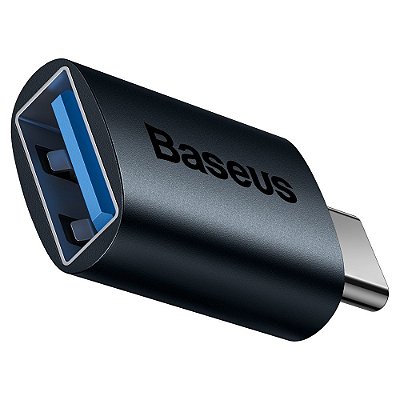 Adaptador Baseus USB-A a USB-C - Azul (ZJJQ000003)
