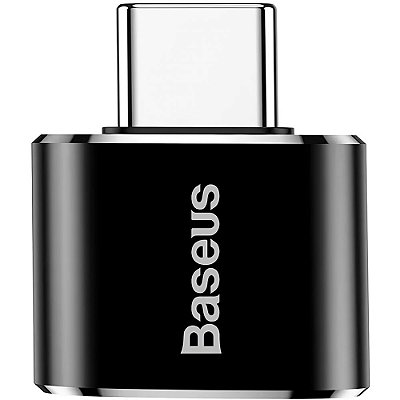 Adaptador Baseus USB-C a USB-A - Preto (CATOTG-01)