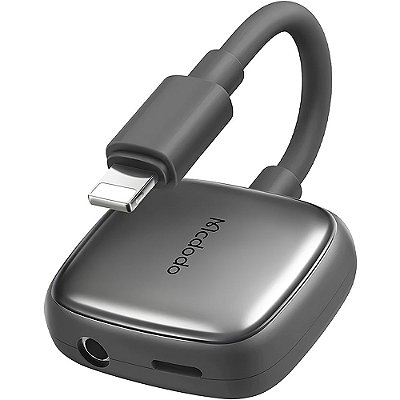 Adaptador Mcdodo CA-2740 Lightning + Áudio 3.5mm - Cinza