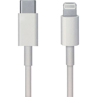 Cabo USB-A para Lightning Keen KA-001P - Branco 1 metro