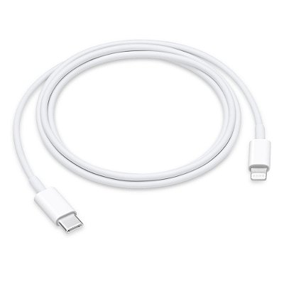 Cabo USB-C a Lightning Apple MM0A3AM/A - Branco 1 metro