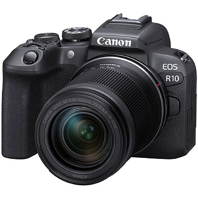 Câmera Canon EOS R10 Kit 18-150mm f/3.5-6.3 IS STM