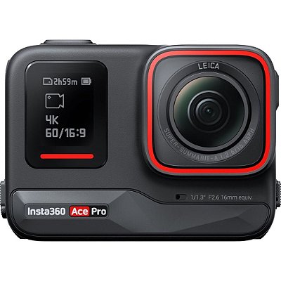Câmera de Ação Insta360 Ace Pro 4K - Preto