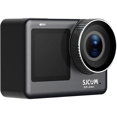 Câmera de Ação SJCAM SJ11 Active 4K com Tela Dupla - Preto
