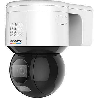 Câmera de Vigilância Hikvision Cam IP PT Dome DS-2DE3A400BW-DE/W ColorVu - Branco/Preto