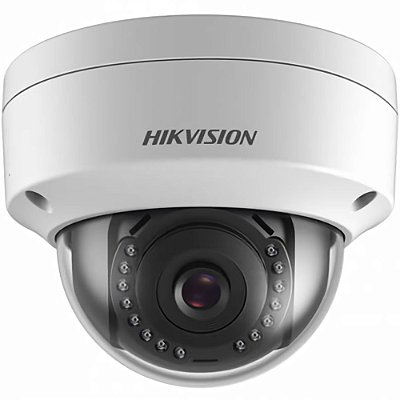 Câmera de Vigilância IP Domo Hikvision DS-2CD1143G0E-I 4MP 2K - Branco/Preto