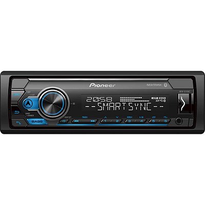 Car Audio Pionner MVH-S325BT Bluetooth - Preto