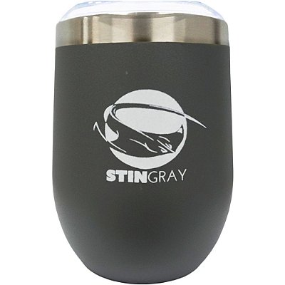 Copo Térmico Stingray - Cinza 350mL