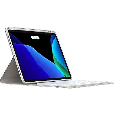 Estojo com Teclado Sem Fio Baseus Brilliance BS-PC002 para iPad Pro 12.9" - Branco (ARJK000102)