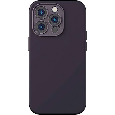 Estojo Protetor de Silicone + Protetor de Tela da Série Liquid Silica Gel Baseus para iPhone 14 Pro - Elderberry (ARYT020405)