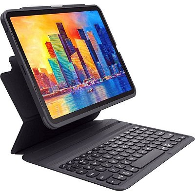 Estojo Teclado Zagg Pro Keys para iPad Air 10.9" 4/5 Geração 2020/2022 - Preto