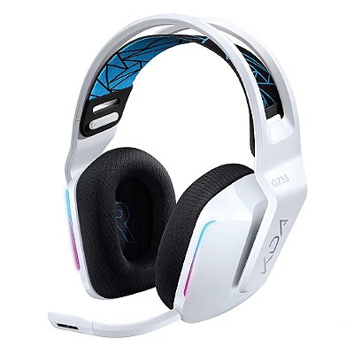 Fone de Ouvido Gamer Logitech G733 Lightspeed Sem Fio RGB