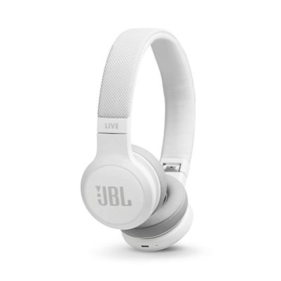 Fone de ouvido JBL LIVE 400BT Bluetooth - Branco