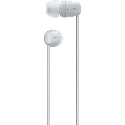 Fone de ouvido Sony In-Ear WI-C100 Bluetooth - Branco