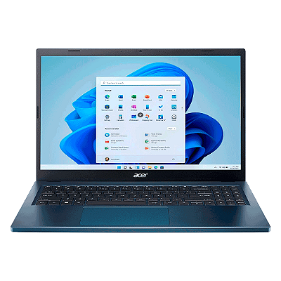 Notebook Acer A315-24Pt-R90Z Amd Ryzen 5 7520U / 8Gb / 512Gb Ssd / Tela 15.6" Touch Full Hd - Azul