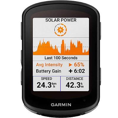 GPS Garmin Edge 840 Solar para Ciclismo - Preto (010-02695-22)