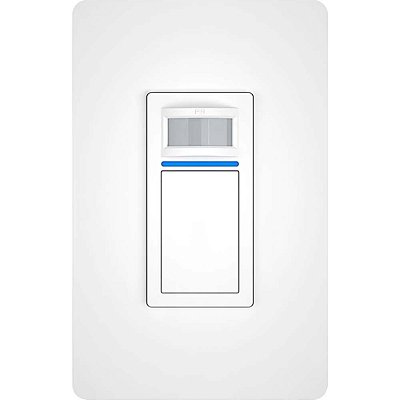 Interruptor Inteligente Moes WS-KX-US1-PIR 1 Botão Wi-Fi RF + Sensor de Movimento - Branco