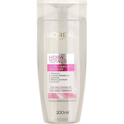 Loção Tonificante Hidratante L’Oréal Hidra-Total 5 - 200mL