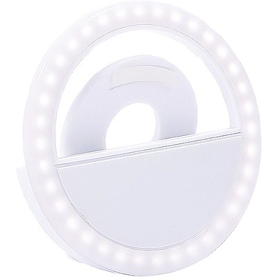 Luz LED Anular Xion XI-LIGHTCELL para Celular - Branco