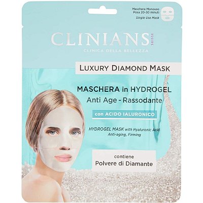 Máscara Facial Clinians Hydrogel Diamond - 24gr