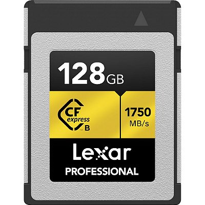 Memória CFexpress Tipo B Lexar Professional Gold Series 1750-1000 MB/s (LCXEXPR)
