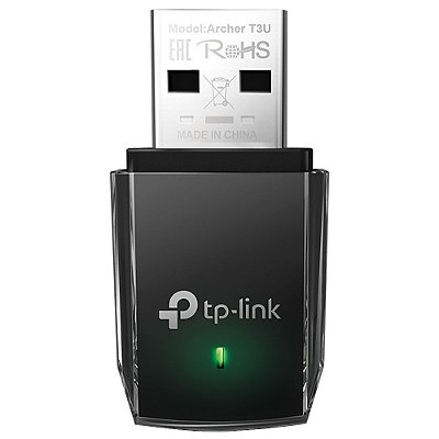 Mini Adaptador USB TP-Link Archer T3U AC1300 Wi-Fi 5 Dual Band