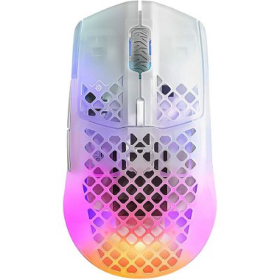 Mouse Gamer Sem Fio Steelseries Aerox 3 Edição 2022 - Ghost