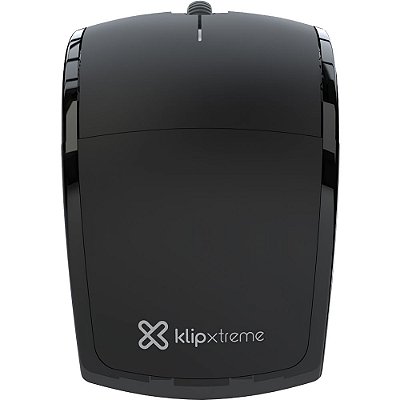 Mouse Sem fio Klip Xtreme Lightflex KMW-375BK Dobrável - Preto