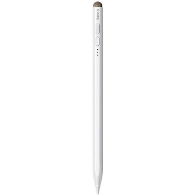 Pencil Baseus Smooth Writing Active SXBC040002 Capacitive LED Stylus Pen - Branco